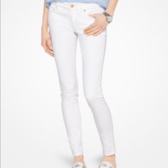 michael kors white jeans